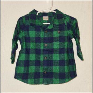 Hanna Andersson Green & Blue Plaid